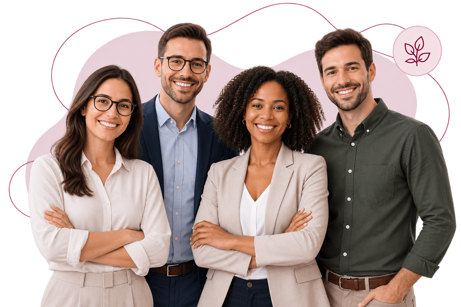 Equipe corporativa
